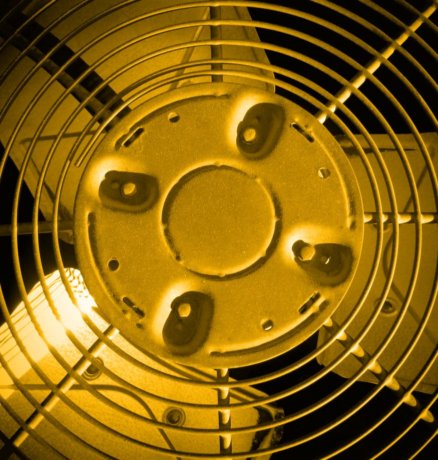 Abstract Cooling Fan